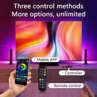 اضاءة مكتبية RGB الملونة بطول يصل حتى 25cm | حبتين...