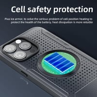 كفر مدمج بحديدة مغناطيس موزعة للبرودة لكامل الجوال...