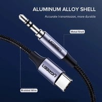 كيبل تايب سي الى AUX قماش بطول متر | UGREEN