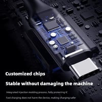 كيبل تايب سي الى منفذ تايب سي لتمديد كيبل اضافي يد...