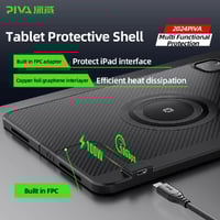 كفر للايباد مع وصلة + مدمج به خاصية المغناطيس للمر...