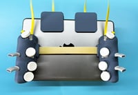 ازرار البيانو (الاخطبوط) للايباد 8 ازرار بخاصية ال...