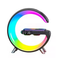 اضاءة مدمج بها سماعة و شاحن لاسلكي