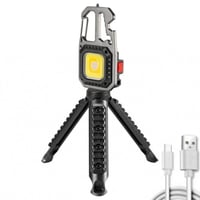 مصباح يدوي LED متعدد الوظائف و ستاند 7in1