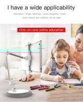 ستاند للايباد و الجوال قاعدة من حديد و دوران 360ْ...