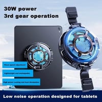 مروحة تبريد مائي للايباد CX5 بميزة 3 سرعات تبريد |...