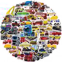 ملصقات نمط السيارات | خمس حبات