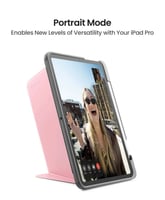 كفر ايباد مع فتحة قلم | وردي | tomtoc | IPAD PRO 1...