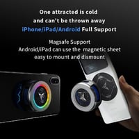 مروحة تبريد مائي للجوال و الايباد B6X خاصية المغنا...