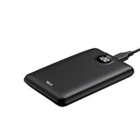 باوربنك بمنفذ USB ومنفذ تايب سي بسعة 10000mAh بمقي...