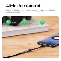 وصلة تايب سي الى منفذ AUX ( مسمار ) | UGREEN