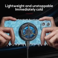 مروحة تبريد مائي للجوال و الايباد CX1 خاصية المغنا...