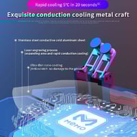 يد تحكم للجوال مدمج بها 4 ازرار و مروحة تبريد | ME...