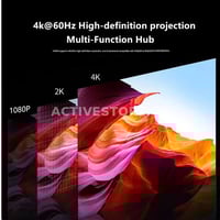 وصلة تايب سي 7in1 من شركة سارافوكس | SARAFOX