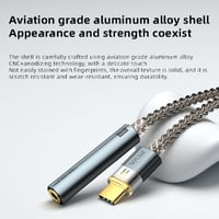 وصلة تايب سي الى منفذ AUX ( مسمار ) كرت الصوت 32 ب...