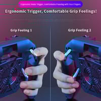 يد تحكم للجوال مدمج بها 4 ازرار و مروحة تبريد | ME...