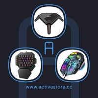 بكج المحترفين لتحكم ألعاب (ماوس + كيبورد + العقرب...