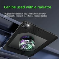 كفر بيفا للايباد سليكون بفتحة للمروحة ومنفذ تايب س...