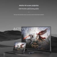 وصلة تايب سي 7in1 من شركة سارافوكس | SARAFOX