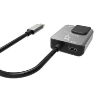 وصلة تايب سي 3in1 منفذ ايثرنت + منفذ AUX للسماعة +...