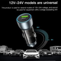 شاحن سيارة بمنفذ USB و منفذ PD بقوة 30 واط | Yesid...