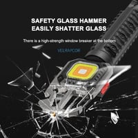 مصباح يدوي LED متعدد الوظائف و ستاند 7in1