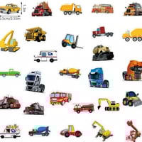 ملصقات نمط السيارات | خمس حبات