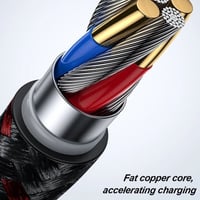 وصلة تايب سي ( كوع ) مدخلين تايب سي ومدخل 3.5mm AU...