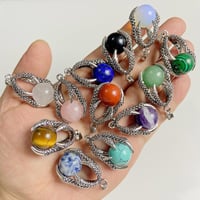 قلادة من حجر جشمت الامثيست ( Amethyst )