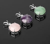 قلادة من حجر جشمت الامثيست ( Amethyst )