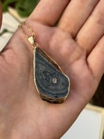 قلادة اميثيست ( جشمت ) خام