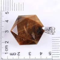 قلادة من حجر العقيق الاسود Black Agate