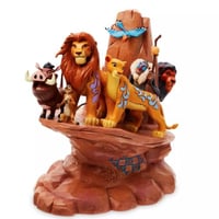 مجسم JimShore ديزني - الأسد الملك صخرة العزة