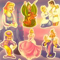 ستيكرات ڤنتج - سندريلا