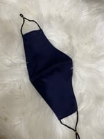 كمام حرير كحلي