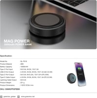 باور بانك ماج سيف من جرين ليون، سعة 3000 مللي أمبي...