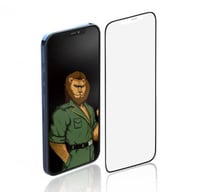 حماية شاشة زجاج 3D شفاف 11 / XR جرين ليون