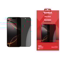 حماية شاشة ايفون 16 برو ماكس من زوندا - شفاف و خصو...