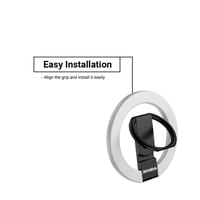 حامل جوال متعدد الألوان مسكة ماج سيف مع ستاند من ز...