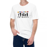 تيشيرت بطباعة شخصيات مسلسل فريندز Friends