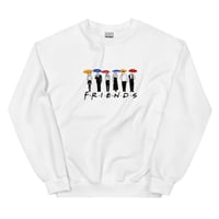 سويت شيرت بطباعة شخصيات مسلسل فريندز Friends