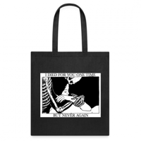 شنطة قماشية Tote bag I died for you once ذا ويكند...