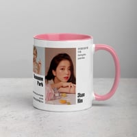 كوب بطباعة عضوات بلاكبينك Blackpink ملون من الداخل...