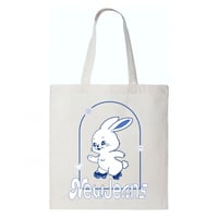 شنطة قماشية Tote bag بطباعة نيوجينز Newjeans