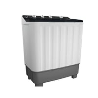 هيتاشي غسالة حوضين 12 كيلو - لون ابيض