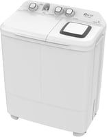 غسالة حوضين اوسكار 7 كيلو لون ابيض