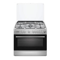 أرو موقد غاز تركي 5 شعلات 90×60 سم - ستانلس ستيل