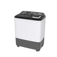 غسالة جبسون حوضين 12 كيلو غطاء أسود