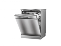 غسالة صحون هايسنس 15 مكان, 8 برامج, فضي