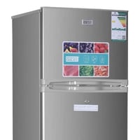 جنرال جولدي ثلاجة بابين سعة 6.4 قدم - أرفف زجاجية...